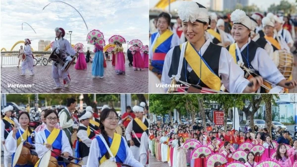Da Nang bustles with the vibrant colours of Vietnam-Korea culture