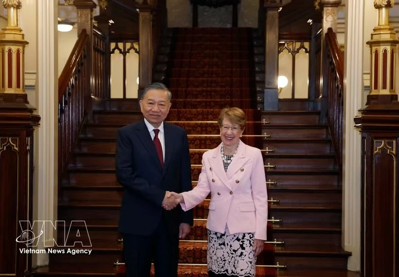 Top Vietnamese leader meets with Governor of New South Wales