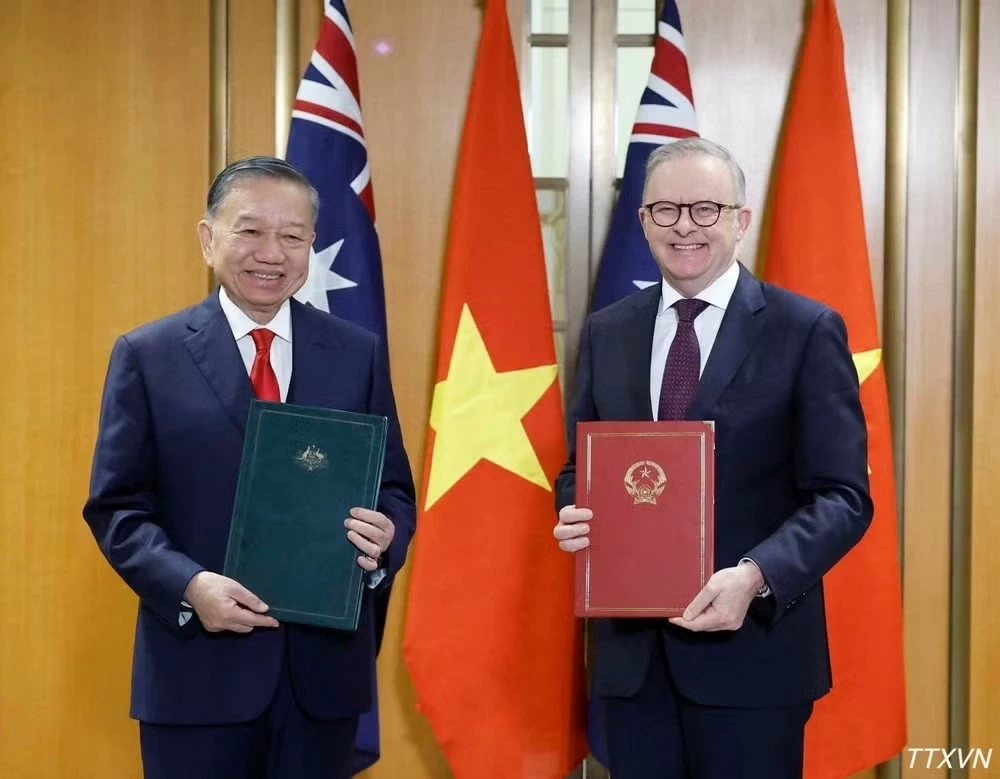 Vietnam, Australia issue Joint Statement on Deepening Comprehensive Strategic Partnership Vietnam, Australia issue Joint Statement on Deepening Comprehensive Strategic Partnership