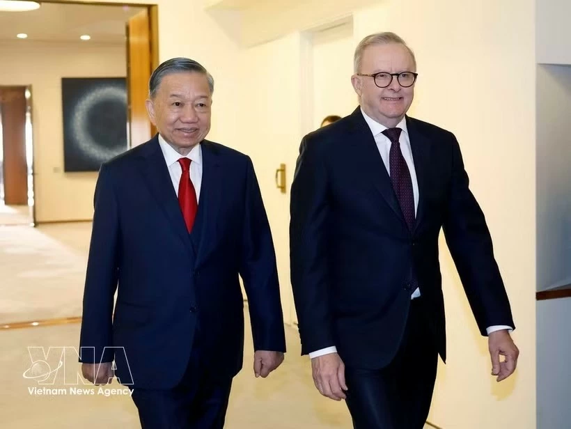 Party General Secretary, President To Lam holds talks with Australian Prime Minister Anthony Albanese in Canberra Party General Secretary, President To Lam holds talks with Australian Prime Minister Anthony Albanese in Canberra
