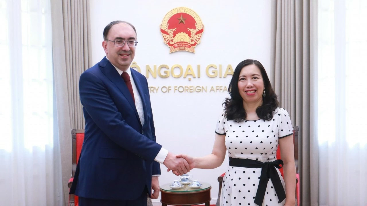 Deputy Foreign Minister Le Thi Thu Hang receives Armenian Ambassador, promotes cooperation in various fields