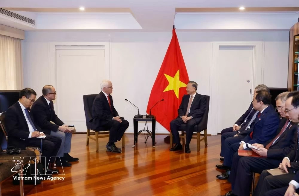 Party General Secretary, President To Lam highlights strategic mineral, high-tech cooperation with Australian firms