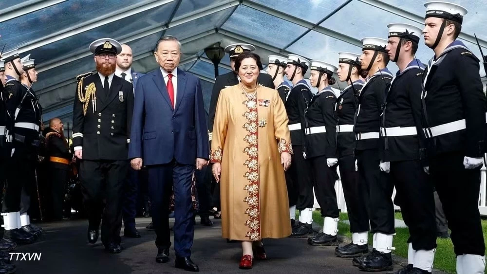 Official welcome ceremony held for Party General Secretary, President To Lam in New Zealand Official welcome ceremony held for Party General Secretary, President To Lam in New Zealand