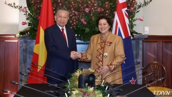 Vietnam, New Zealand issue Joint Statement on state visit of General Secretary, President To Lam to New Zealand