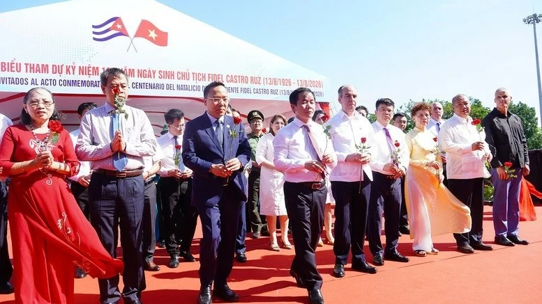 100th Birth Anniversary of Cuban Revolutionary Leader Fidel Castro Ruz commemorated in Quang Tri