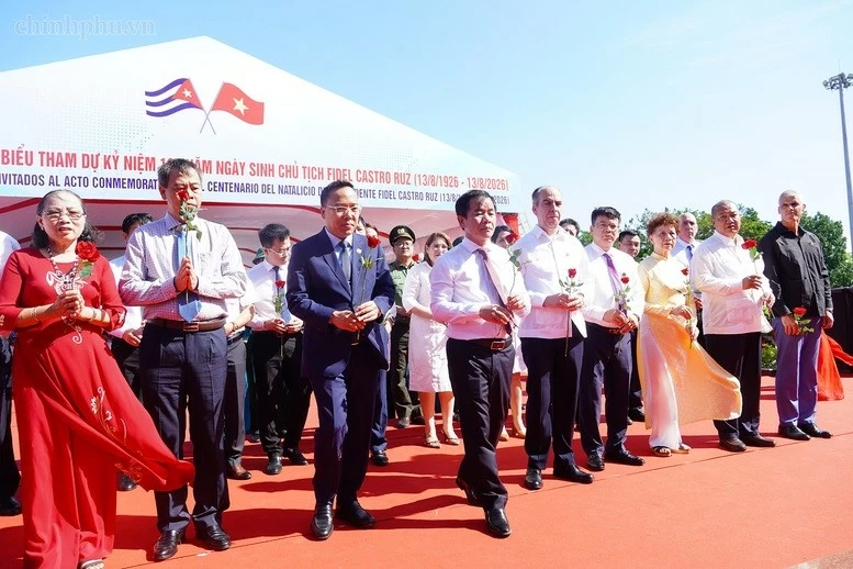 100th Birth Anniversary of Cuban Revolutionary Leader Fidel Castro Ruz commemorated in Quang Tri