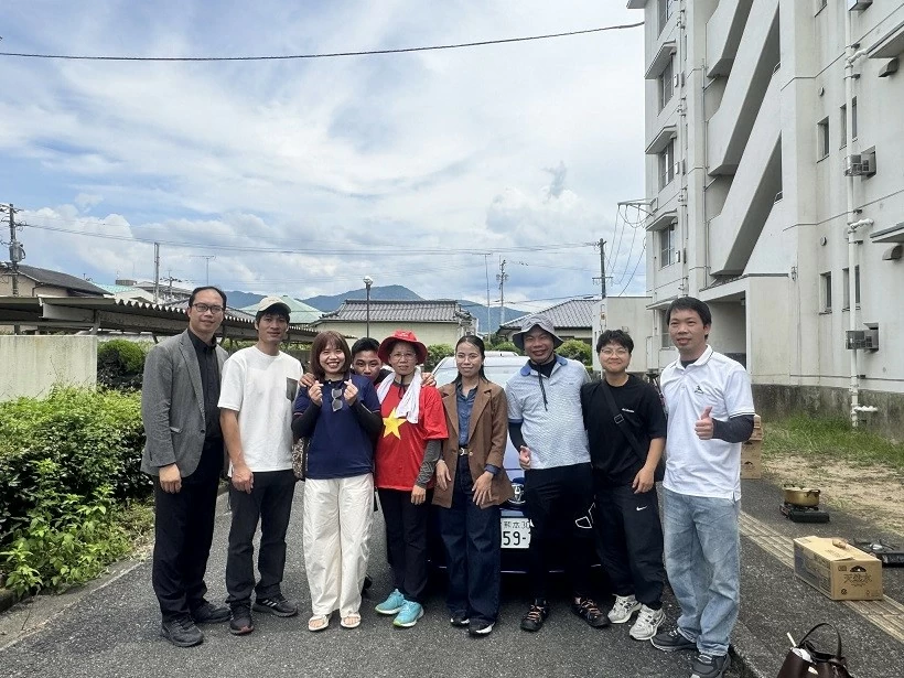 Vietnamese Association in Japan surveys situation, supports community after Kumamoto earthquake