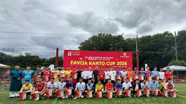 Vibrant football tournament for the Vietnamese community in the Kanto region, Japan