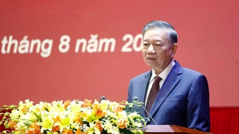 Party General Secretary, President To Lam attends opening of knowledge update for members of 14th Party Central Committee