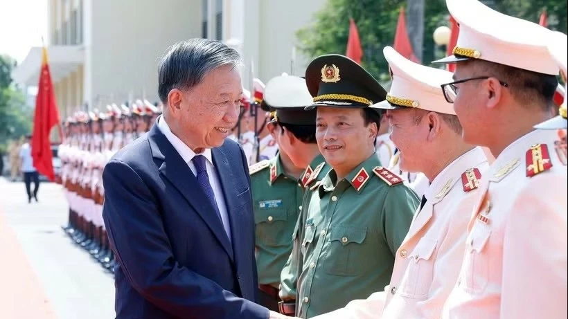 Party General Secretary, President To Lam requests Academy of Security Engineering and Technology to lead in strategic technologies