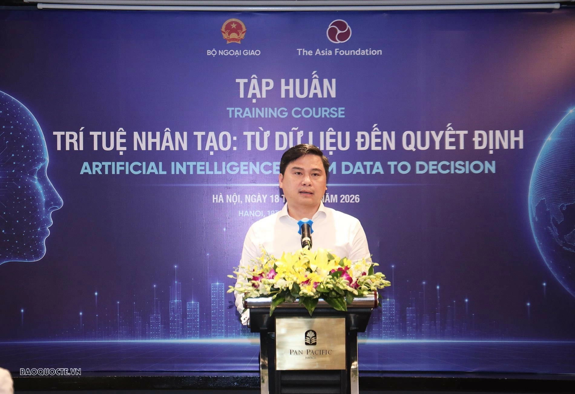 Ministry of Foreign Affairs holds training course 'Artificial Intelligence: From Data to Decision'