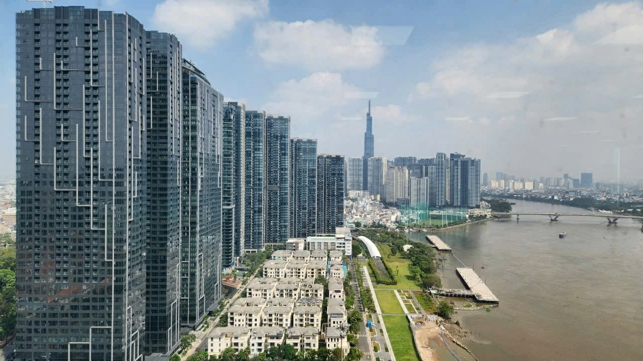 Thị trường bất động sản phía Nam đang mở rộng không gian phát triển. (Ảnh: Chu Văn) Thị trường bất động sản phía Nam đang mở rộng không gian phát triển. (Ảnh: Chu Văn)