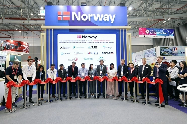 Norway hosts National Pavilion for the First Time at Vietfish 2026 Norway hosts National Pavilion for the First Time at Vietfish 2026