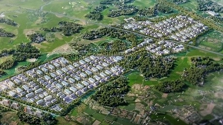 Construction begins on the Thuong Dinh Industrial Park infrastructure investment, construction and business project in Thai Nguyen Province