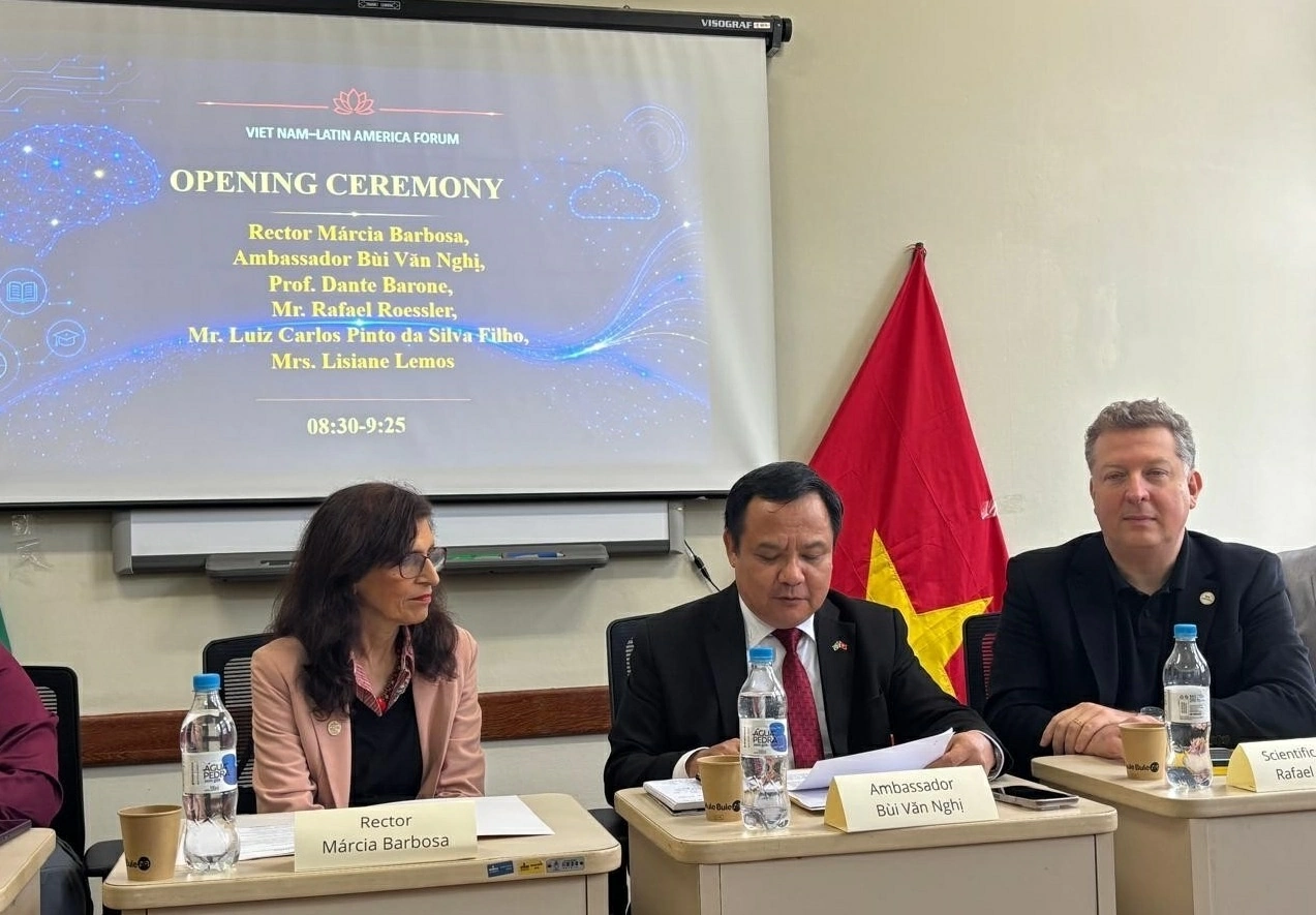 Vietnam-Brazil foster cooperation in innovation and digital transformation