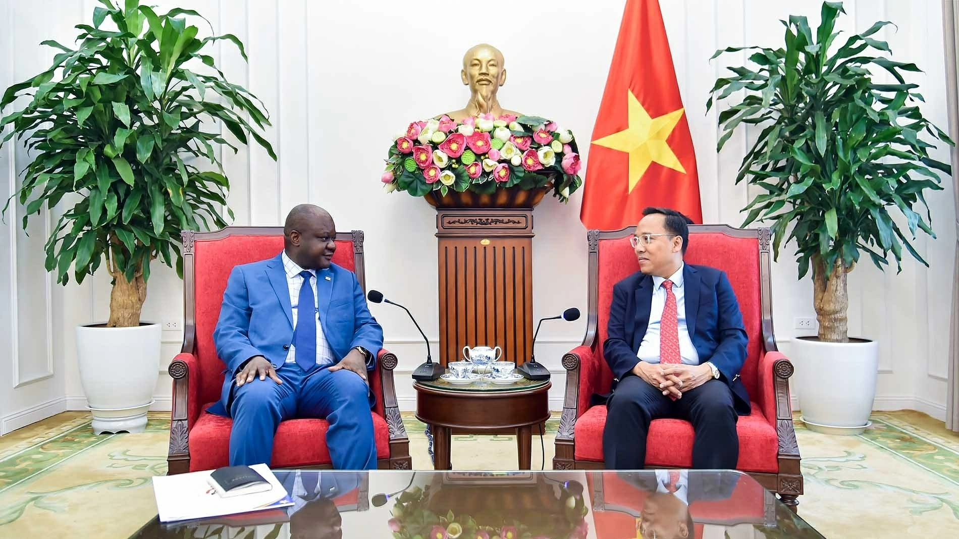 Vietnam values cooperation with Congo, including Francophone collaboration