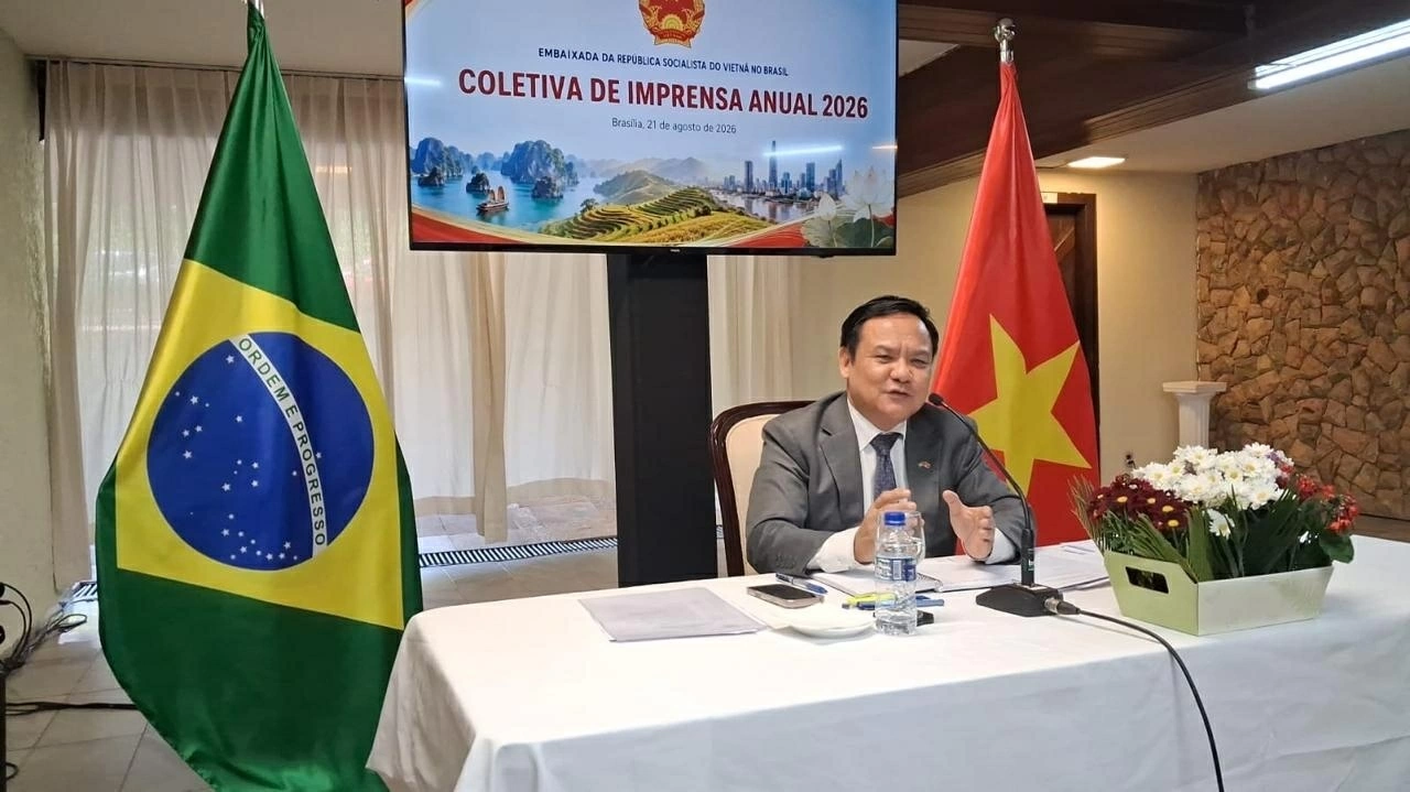 Vietnamese Embassy in Brazil organizes 2026 annual Press Conference
