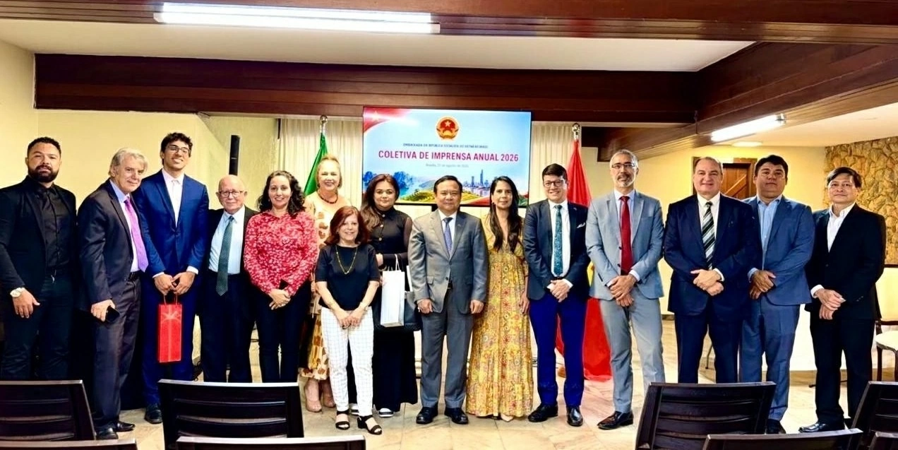 Vietnamese Embassy in Brazil organizes 2026 annual Press Conference