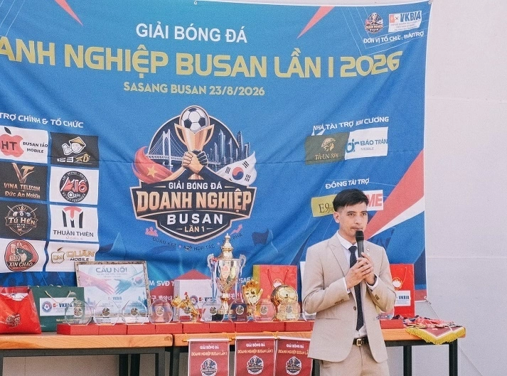 Futsal Tournament connects Vietnamese business community in Busan
