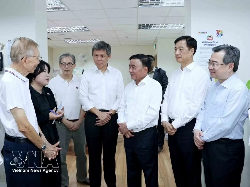 Key leader visits meet-the-people session branch of Singapore’s People’s Action Party