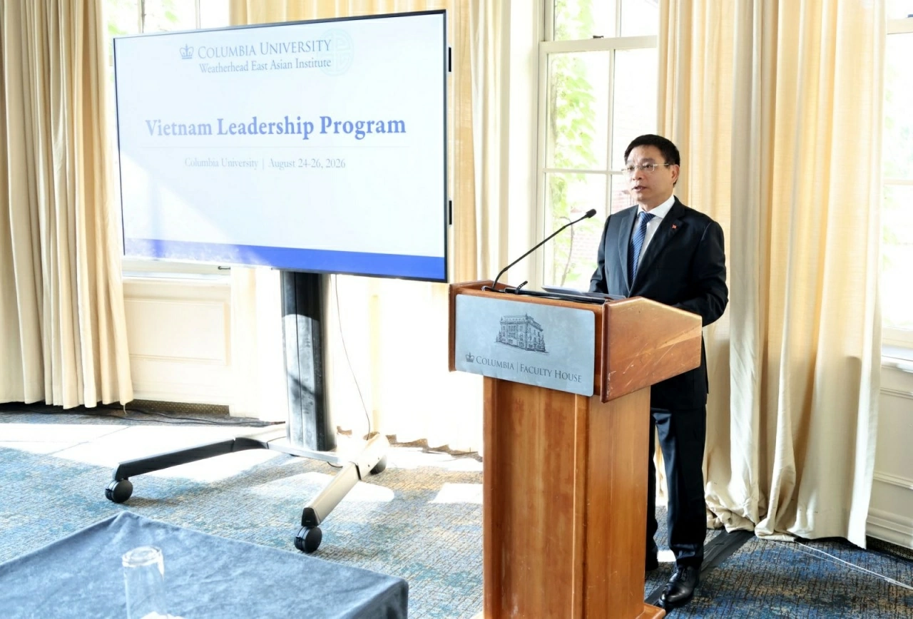 Deputy Prime Minister Nguyen Van Thang inaugurates Vietnam Leadership Program 2026 at Columbia University, USA Deputy Prime Minister Nguyen Van Thang inaugurates Vietnam Leadership Program 2026 at Columbia University, USA