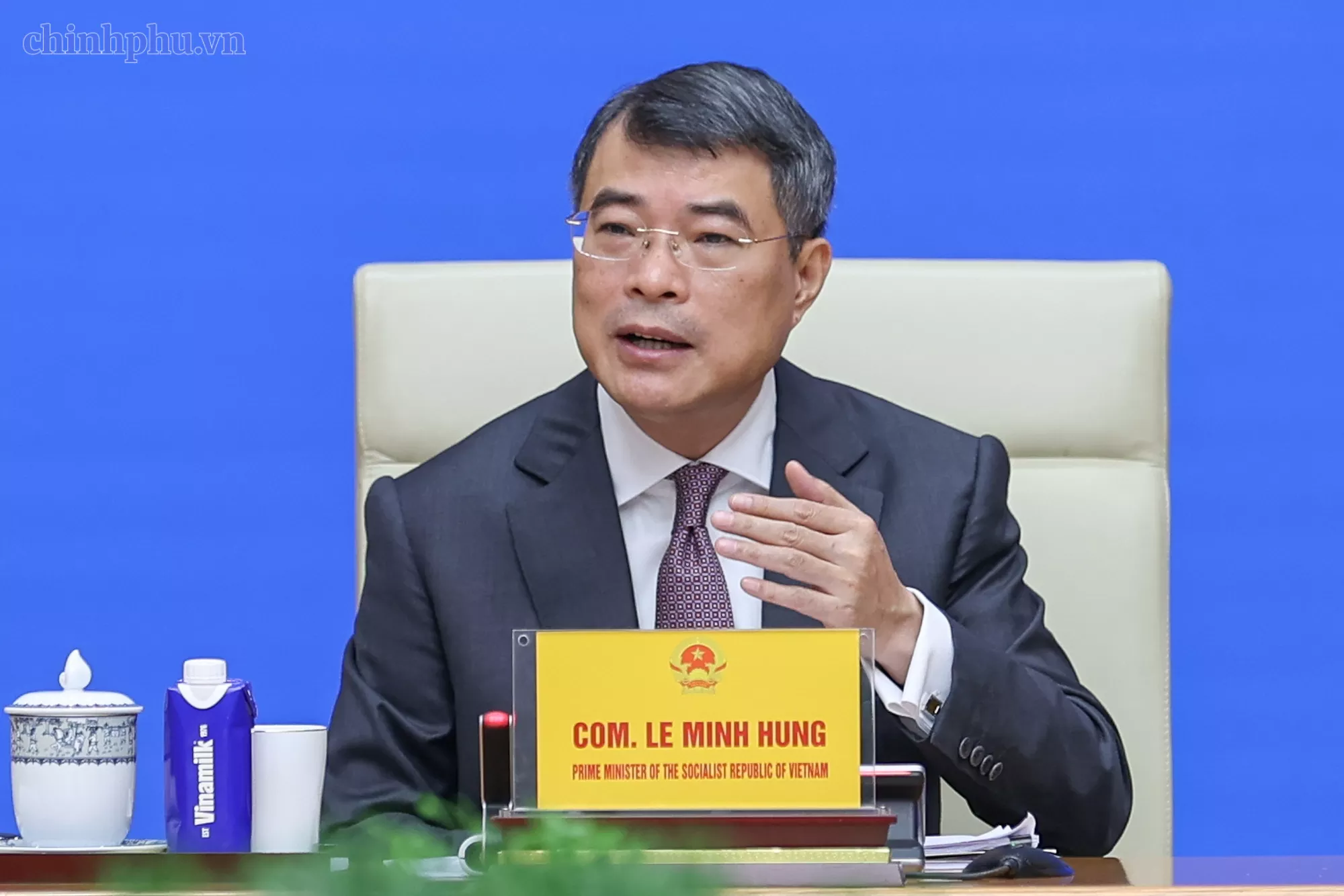 Prime Minister Le Minh Hung urges Chinese firms to increase investment with higher quality, advanced technologies