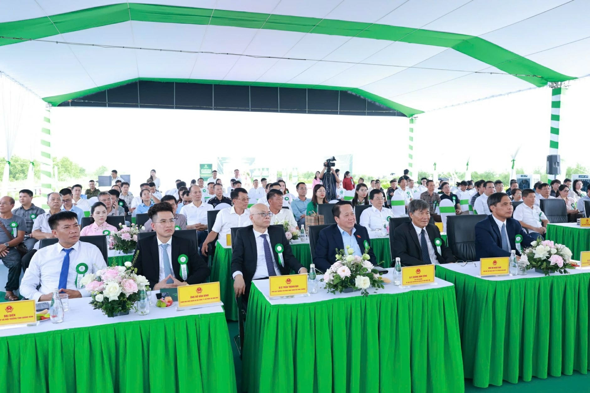 Quang Ninh: Groundbreaking of VB Quang Yen Industrial Park spanning nearly 408 hectares, with an investment of 3,740 billion VND