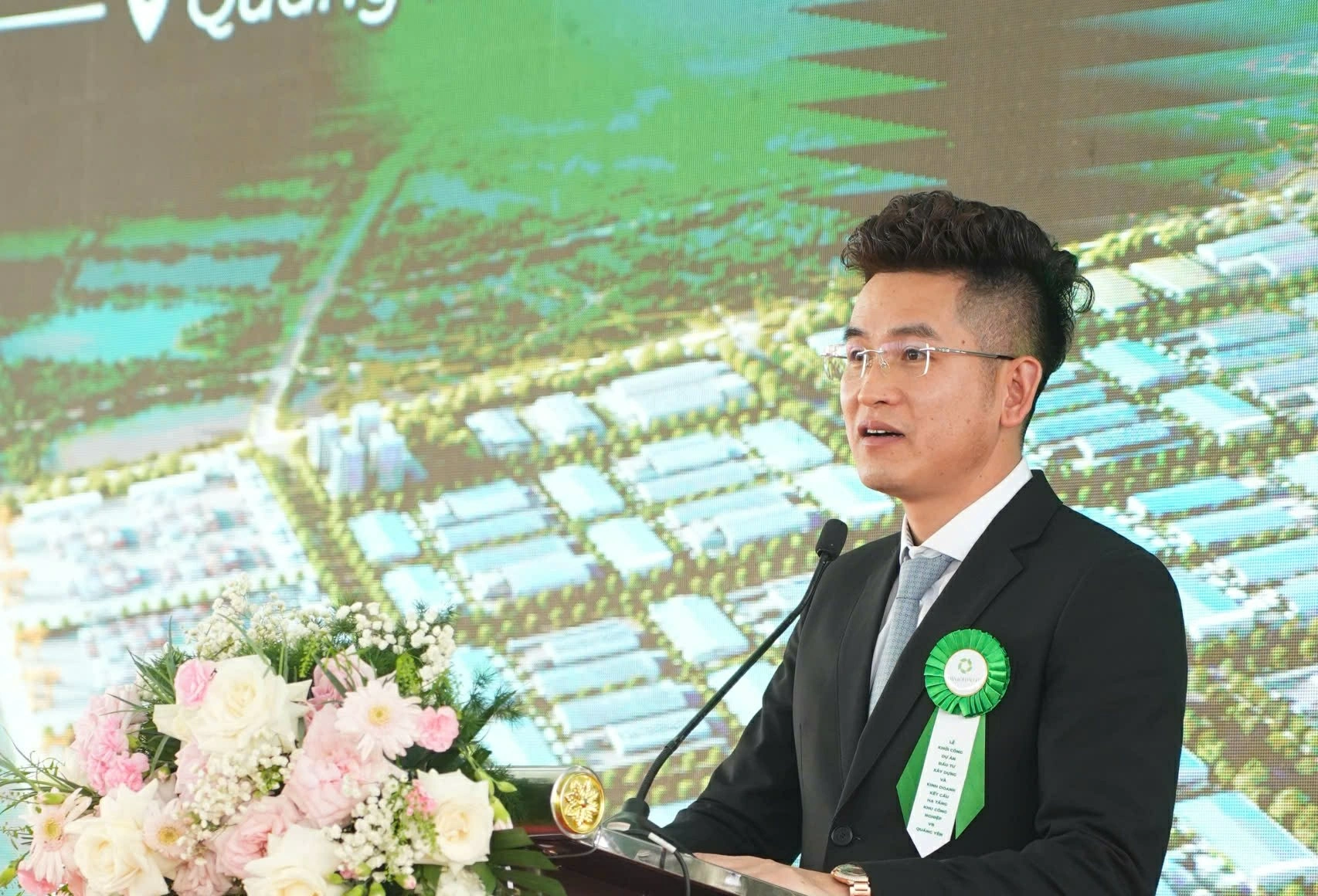 Quang Ninh: Groundbreaking of VB Quang Yen Industrial Park spanning nearly 408 hectares, with an investment of 3,740 billion VND