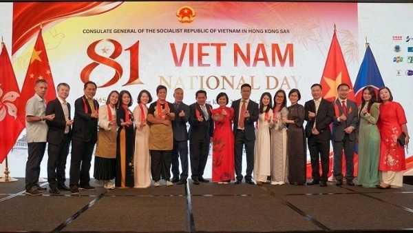 Celebration of the 81st anniversary of Vietnam's National Day in Hong Kong (China)
