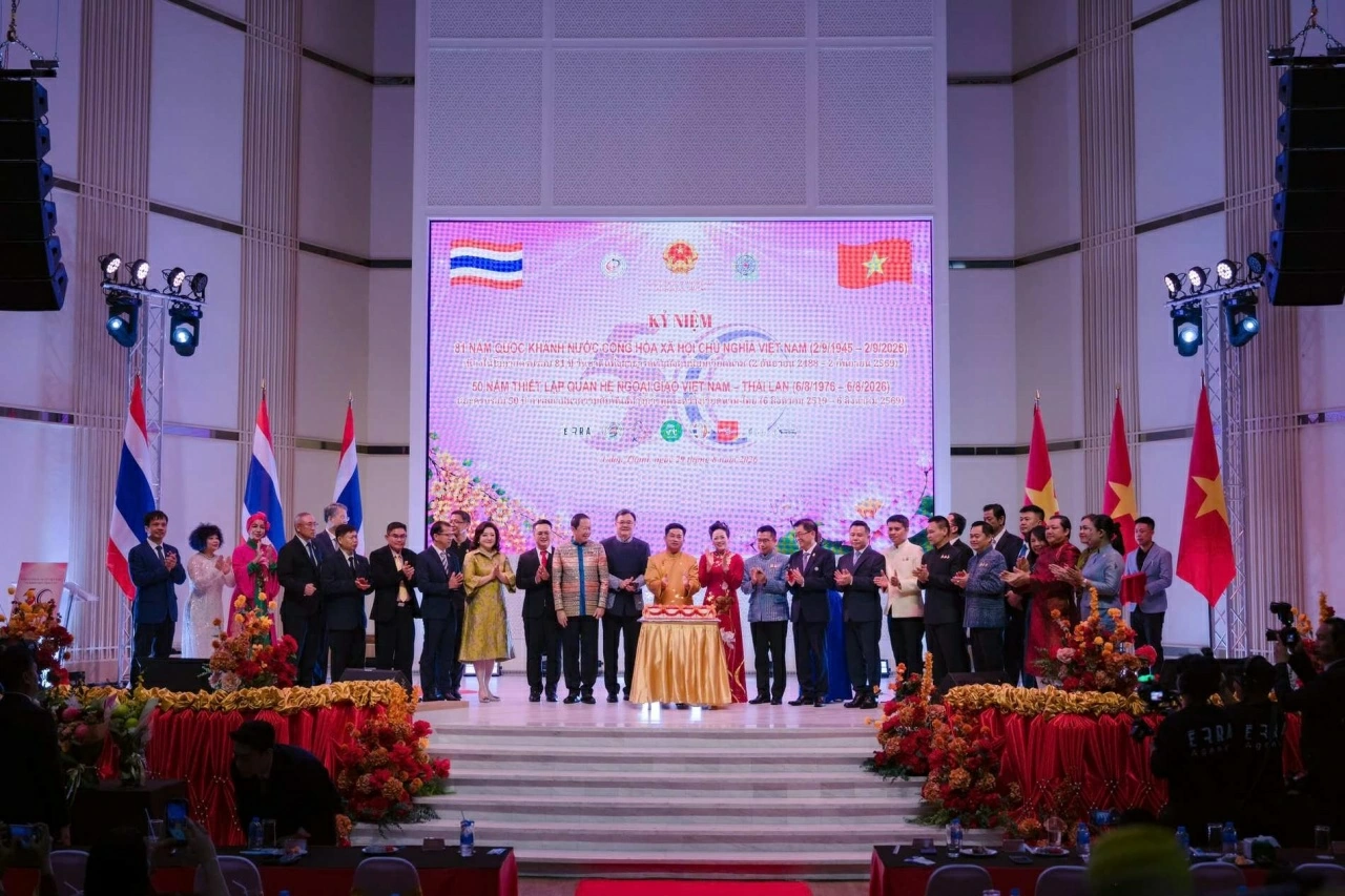 Celebrating 81 years of Vietnam's National Day in Udon Thani, Thailand: Connecting communities, fostering friendship