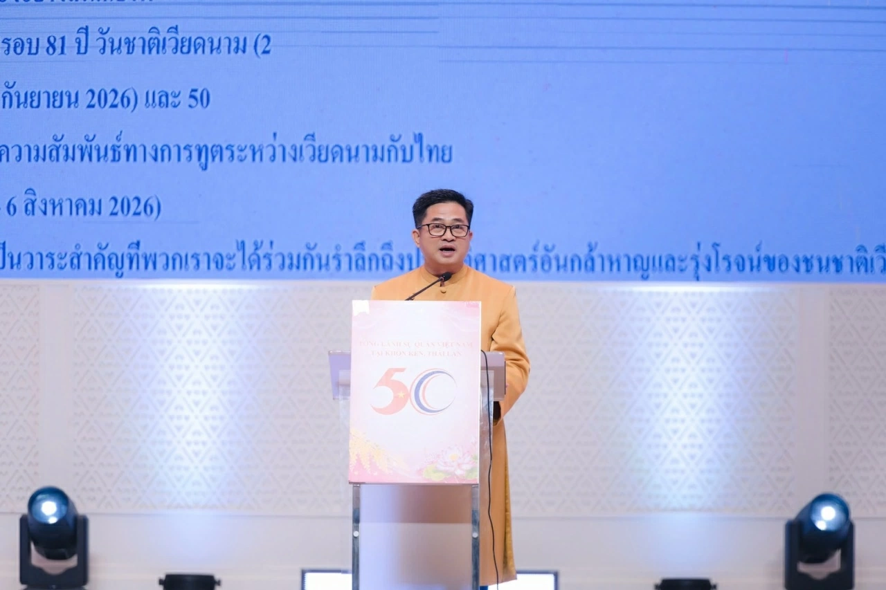 Celebrating 81 years of Vietnam's National Day in Udon Thani, Thailand: Connecting communities, fostering friendship
