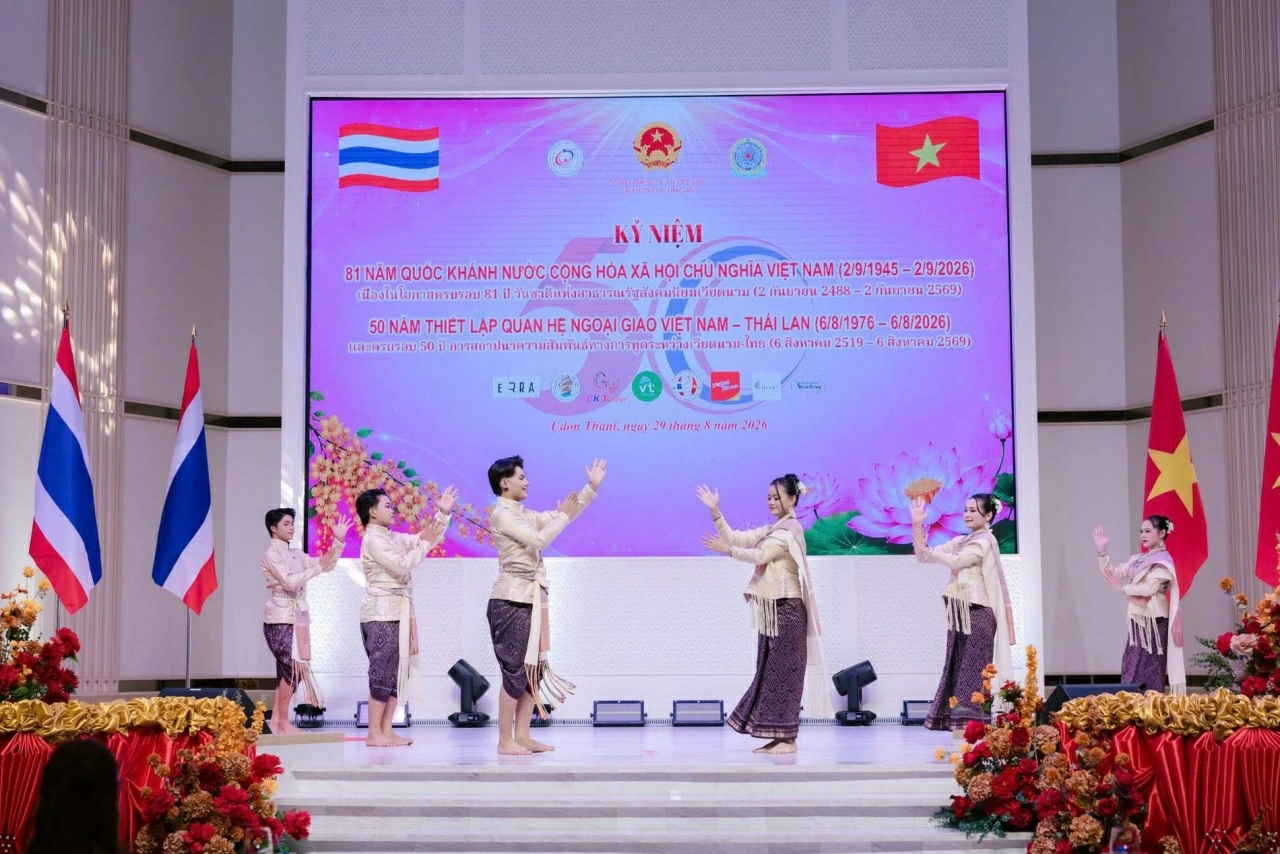 Celebrating 81 years of Vietnam's National Day in Udon Thani, Thailand: Connecting communities, fostering friendship