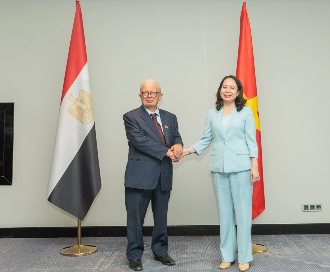 Vice President Vo Thi Anh Xuan: Deepening the Vietnam-Egypt Comprehensive Partnership in a substantive and effective manner
