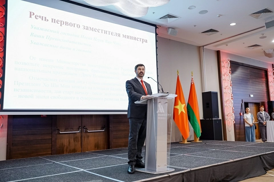 Vietnam Embassy in Belarus hosts reception celebrating 81st National Day Vietnam Embassy in Belarus hosts reception celebrating 81st National Day
