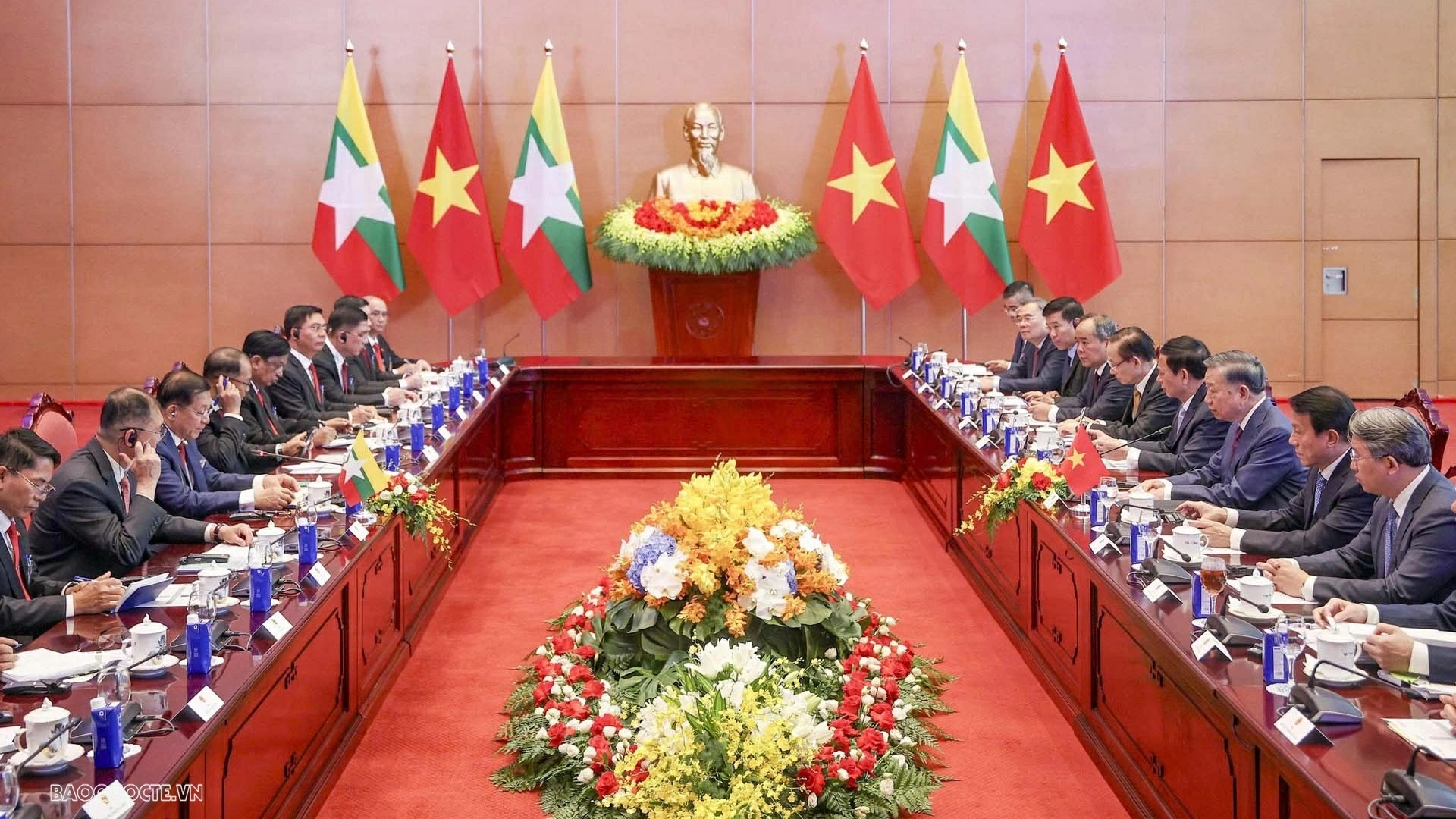 Vietnam, Myanmar to substantively foster Comprehensive cooperative partnership