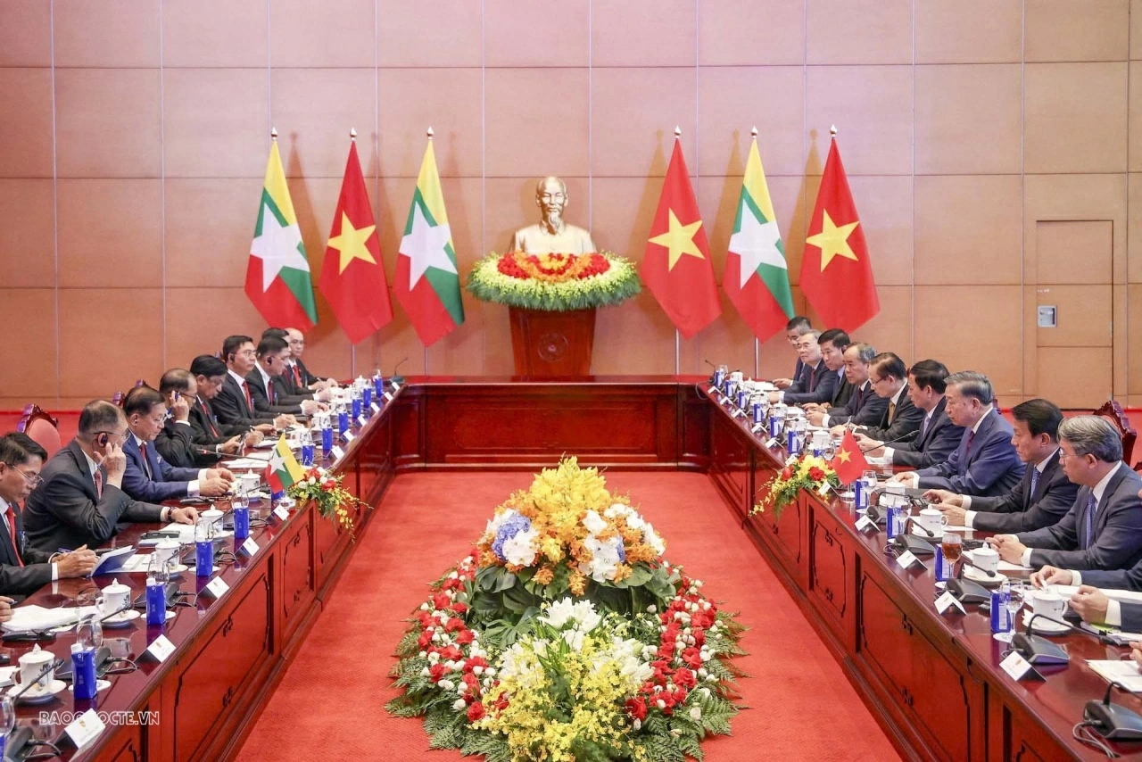 Vietnam, Myanmar to substantively foster Comprehensive cooperative partnership