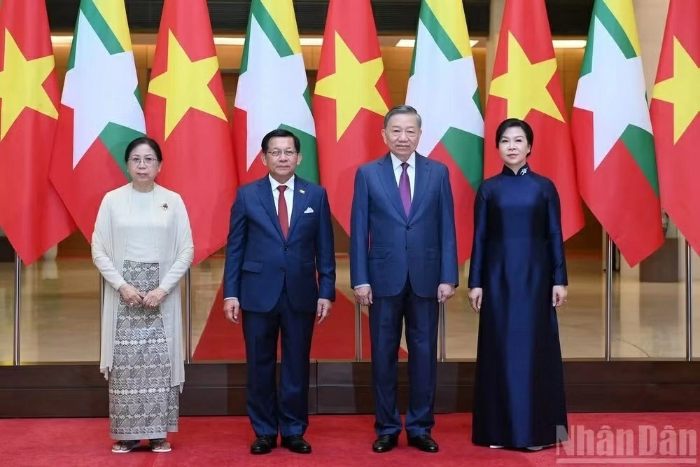 Myanmar President concludes official visit to Vietnam Myanmar President concludes official visit to Vietnam
