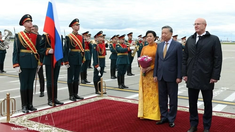 General Secretary, President To Lam begins state visit to Russia