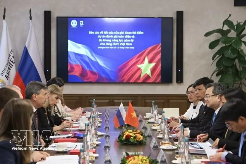 Vietnam, Russia seek stronger cooperation in policy research, training: Politburo member Nguyen Thanh Nghi Vietnam, Russia seek stronger cooperation in policy research, training: Politburo member Nguyen Thanh Nghi