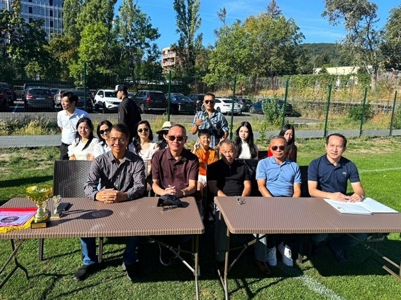 Friendship Football Tournament celebrating National Day in Slovakia: Promoting unity among the Vietnamese community