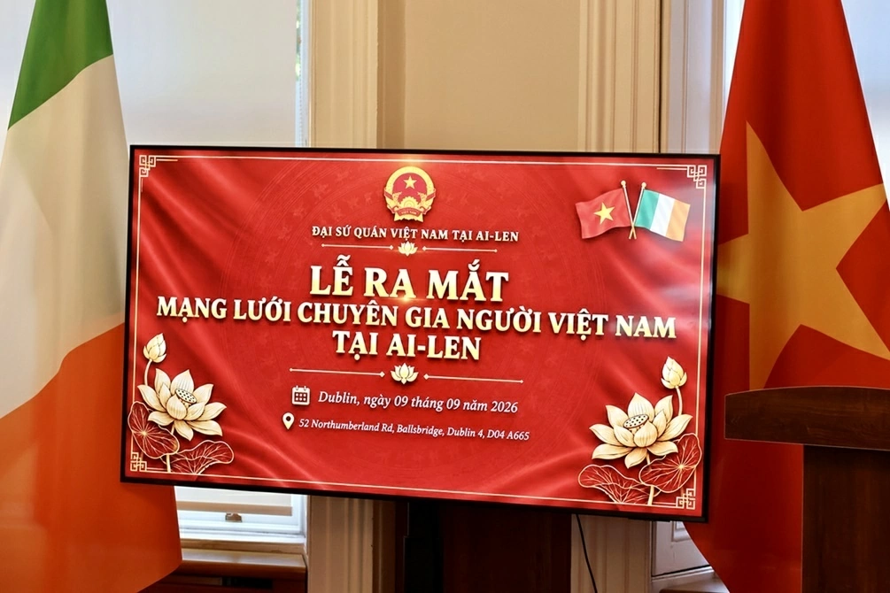 Launch of Network of Vietnamese Experts in Ireland: Connecting knowledge, mobilizing resources, accompanying the Nation Launch of Network of Vietnamese Experts in Ireland: Connecting knowledge, mobilizing resources, accompanying the Nation