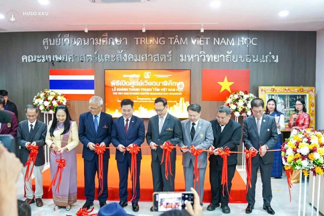 Inauguration of the Vietnam Studies Centre at Thailand's Khon Kaen University