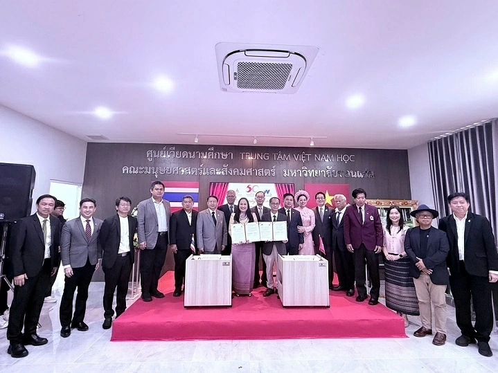 Inauguration of the Vietnam Studies Centre at Thailand's Khon Kaen University