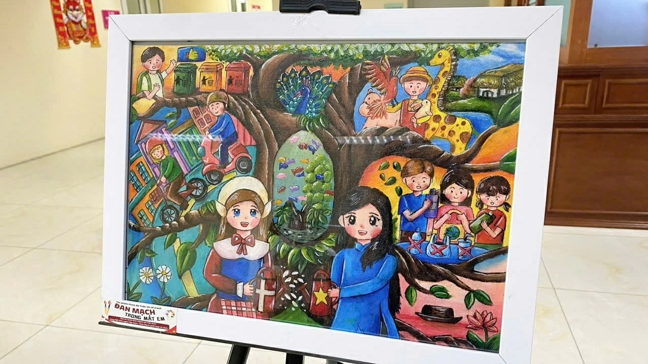 Fostering Vietnam-Denmark friendship through the colours of childhood