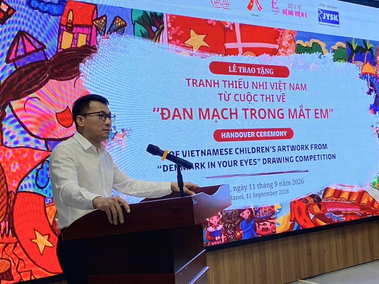 Fostering Vietnam-Denmark friendship through the colours of childhood