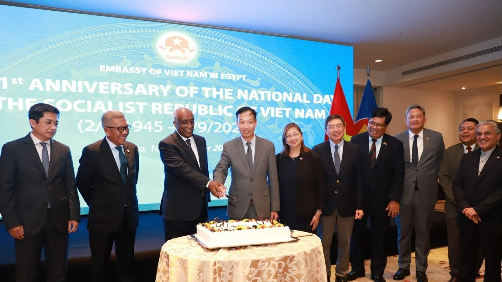 Celebration of 81st anniversary of Vietnam's National Day held in Egypt