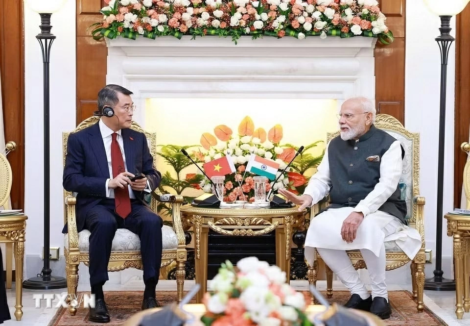 Prime Minister Le Minh Hung holds talks with Indian Prime Minister Narendra Modi Prime Minister Le Minh Hung holds talks with Indian Prime Minister Narendra Modi