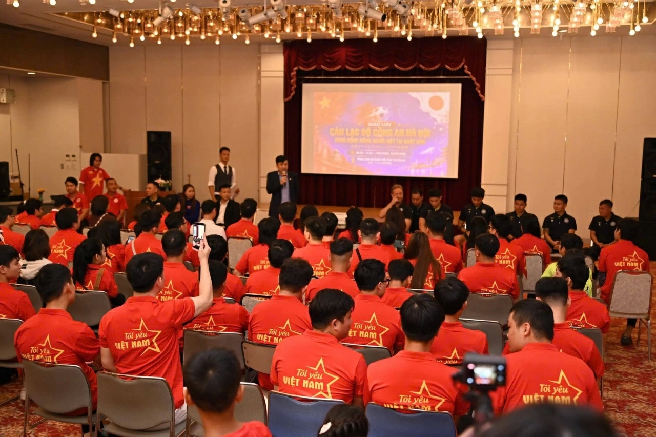Vietnamese community in Japan 'ignites spirit' for Hanoi Police FC ahead of major match
