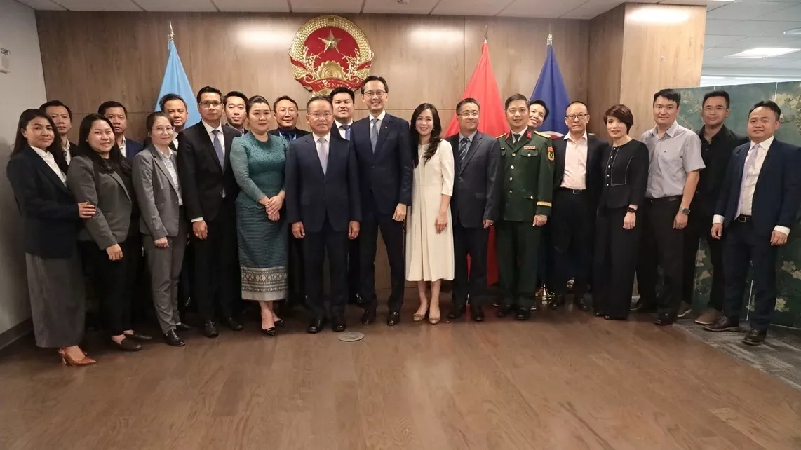 Lao delegation to the United Nations congratulates Vietnam on 81st National Day