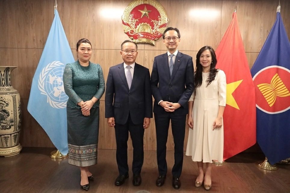 Lao delegation to the United Nations congratulates Vietnam on 81st National Day